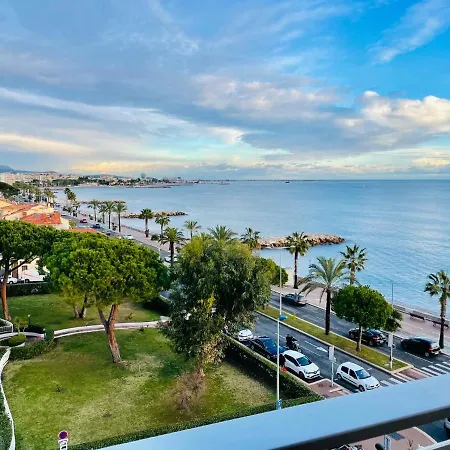 Magnifique 2 Pieces D'architecte, Vue Mer Apartman Cagnes-sur-Mer